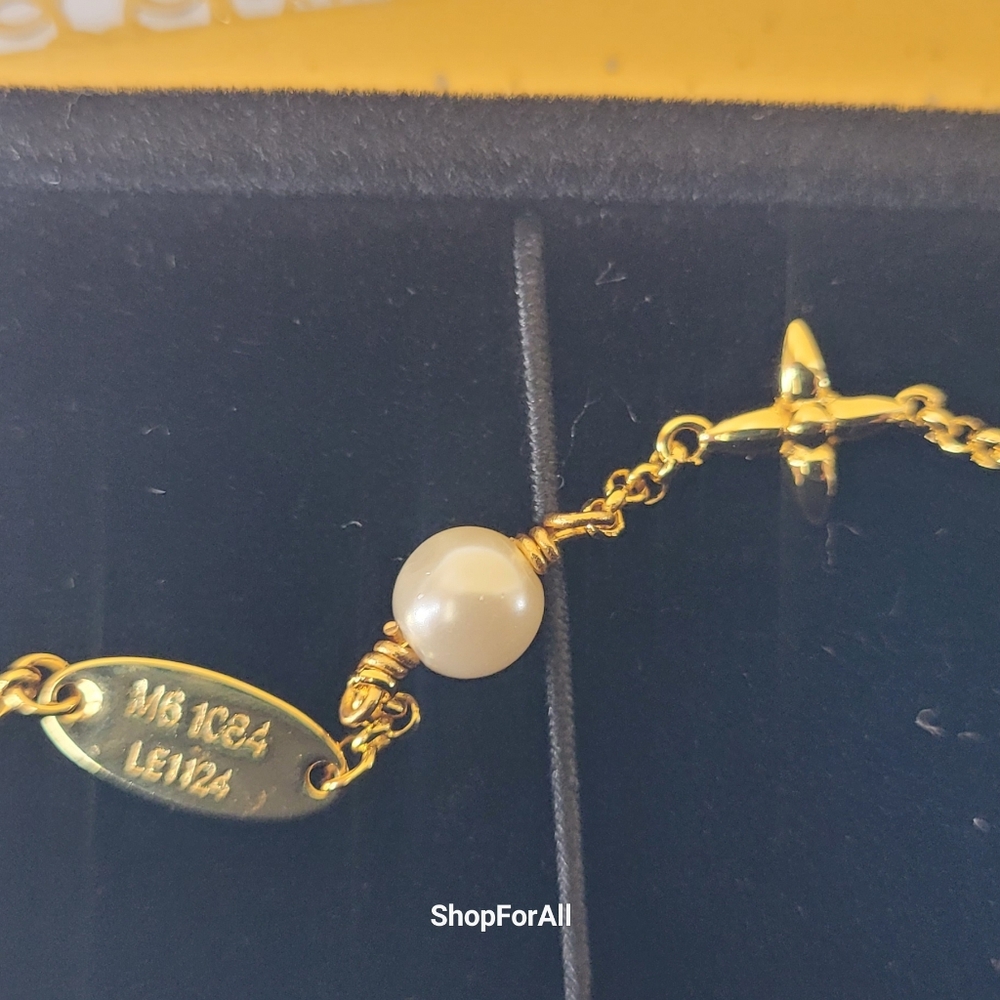 Louis Vuitton Gold Tone Charm Bracelet - Picture 16 of 17